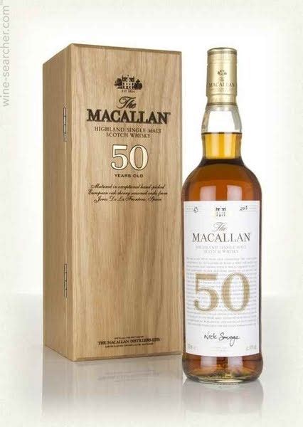 The Macallan 50 Year Old Single Malt Scotch Wh ... | prices, stores ...