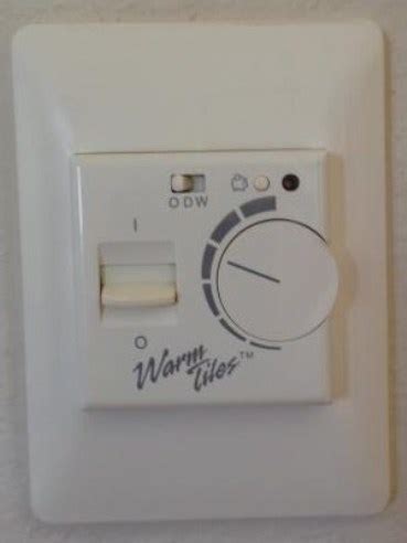 Warm Tiles Thermostat User Manual