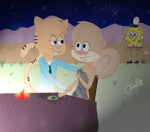 spongebob and sandy - Spongebob Squarepants Fan Art (36641730) - Fanpop