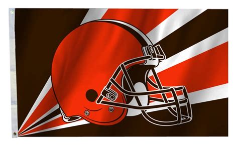 Buy Cleveland Browns - 3' x 5' NFL Polyester Flag | Flagline