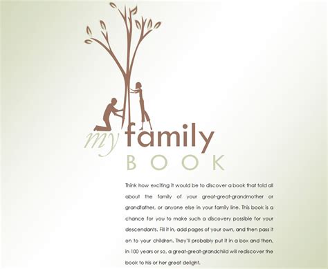 Free Printable Family History Book Template - Printable Templates