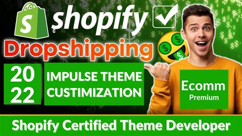 Shopify Impulse Theme Customization step by step 2022 - YouTube