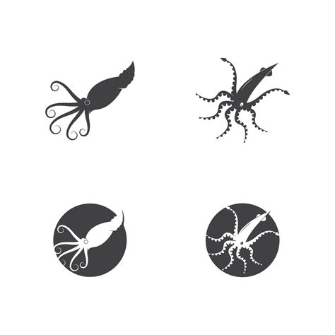 Squid logo vector template 7047865 Vector Art at Vecteezy