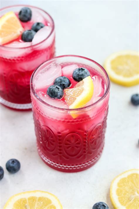 Crisp & Refreshing Lemon Blueberry Mocktail | Mary's Whole Life