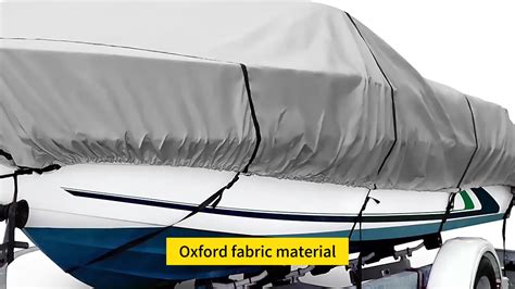 Waterproof Fishing Pontoon Boat Cover 24 Ft Oxford Cloth Pontoon Boat Cover - Buy 24 Ft Boat ...