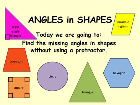 Angles in Shapes | Teaching Resources