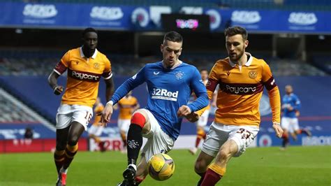 Motherwell v Rangers: How to watch and stream Scottish Premiership ...