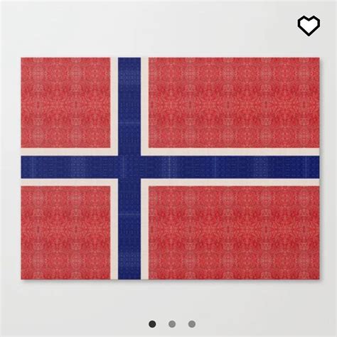 Chris Boughton's Art Studio — The Norwegian flag design is available at ...