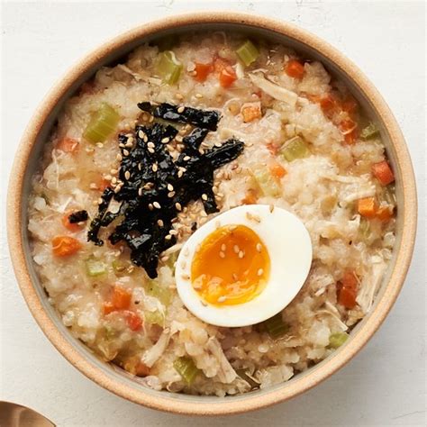 Nurungji Dakjuk (Korean Chicken Porridge with Scorched Rice) - Chrisse En Place