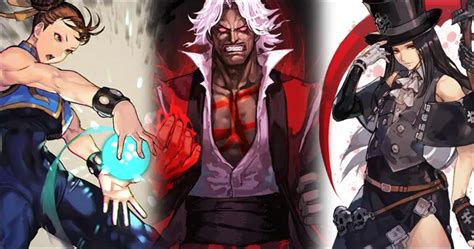 Click Burgundy's fantastic Street Fighter, King of Fighters and Guilty Gear art will give you ...