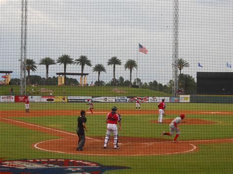 GRATUR English / Cultural Immersion 2012: July 4th. Lakeland Baseball Stadium...