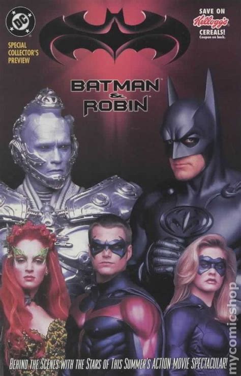 Batman and Robin (1997 DC) Movie Adaptation Special Collectors Preview comic books