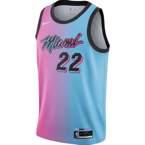 Maillot NBA Jimmy Butler Miami Heat Nike City Edition swingman ...