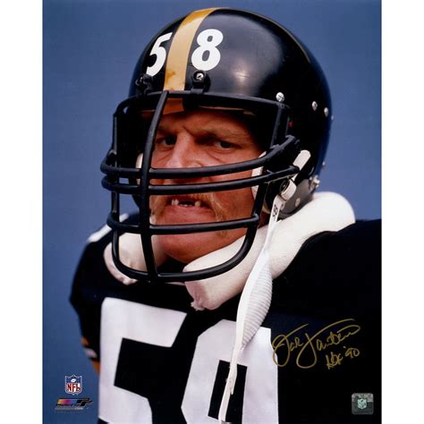 Lot Detail - Jack Lambert Pittsburgh Steelers 'Teeth' 16x20 Photo