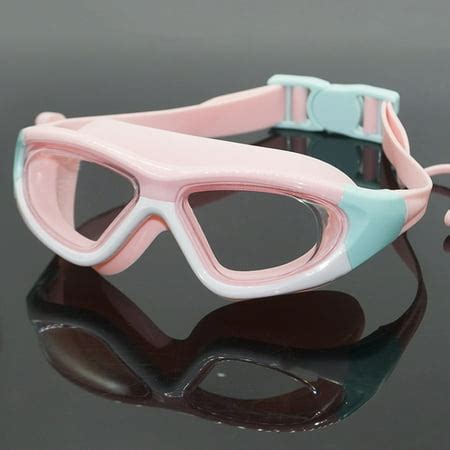 Kids Swim Goggles, Anti-Fog,UV Protection, with Nose Clip and earplugs, HD Swim Goggles ...