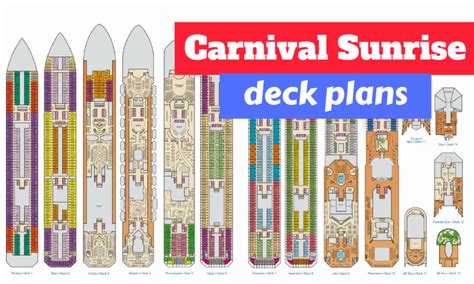 Carnival Sunrise Deck Plan Analysis