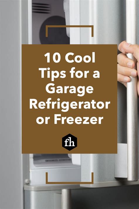 10 Cool Tips for a Garage Refrigerator or Freezer in 2021 | Garage refrigerator, Diy kitchen ...