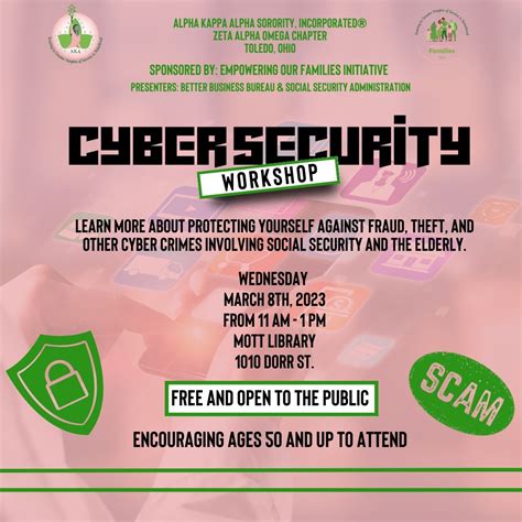 Cybersecurity Workshop - Alpha Kappa Alpha Sorority, Incorporated® Zeta Alpha Omega Chapter