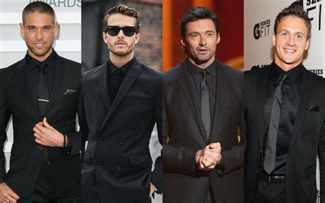 A Complete Guide to Black Suit & Shirt Combinations - The Trend Spotter ...