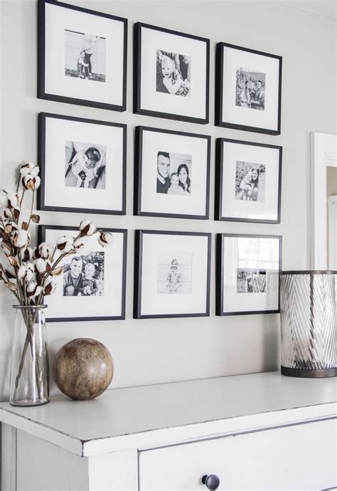 Master Bedroom Black & White Gallery Wall | Home On Oak