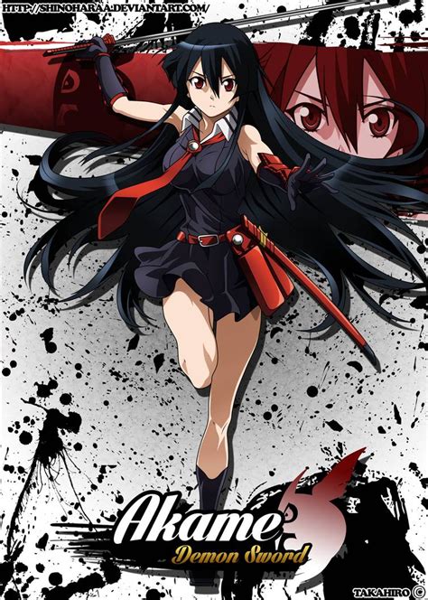 Akame by Shinoharaa on DeviantArt | Akame ga, Akame ga kill, Anime