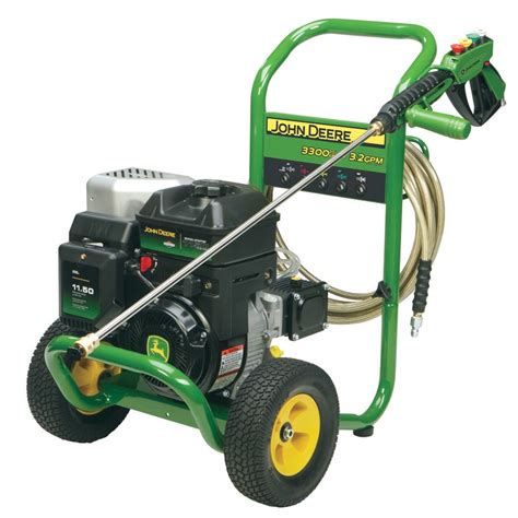 Shop John Deere 3300 PSI 3.2 GPM Gas Pressure Washer at Lowes.com