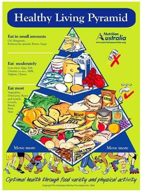 Nutrition Australia just released a new food pyramid! | 1 Million Women