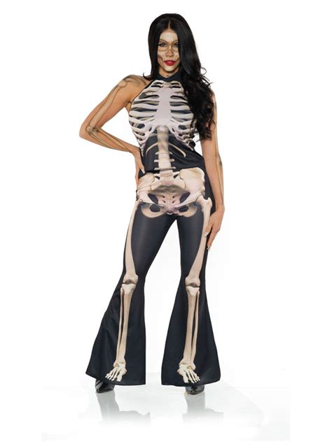 Bad To The Bone Skeleton Womens Costume