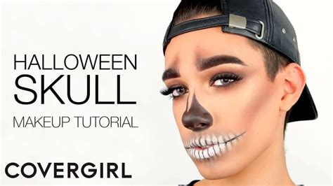 Introducing James Charles: Halloween Skull Makeup Tutorial | COVERGIRL ...