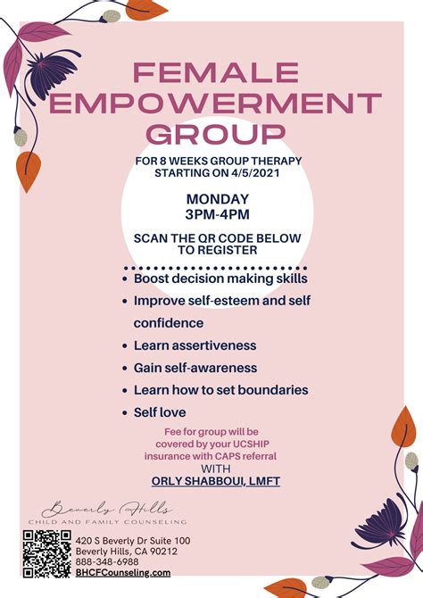 Female Empowerment Group for UCLA students - Wendy Lang