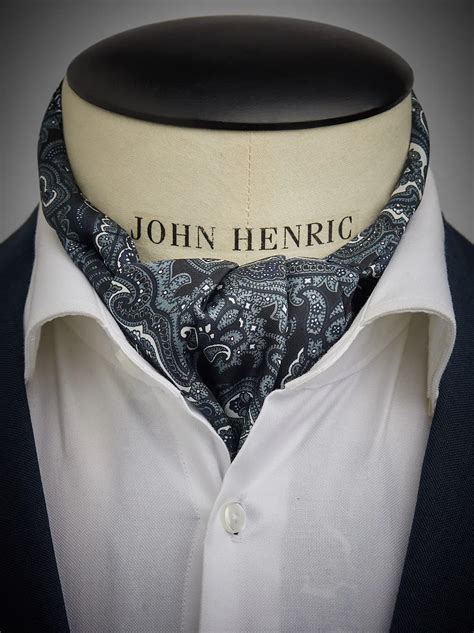 Men's Ascot Ties & Cravats - Buy Online | John Henric