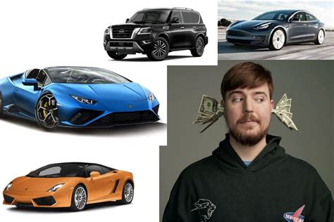 MrBeast car collection in 2023 | Popular YouTuber in USA - Wheel Wale