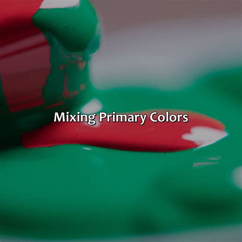 What Color Does Red And Green Make - colorscombo.com