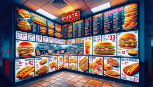 Sheetz Menu With Prices in 2024