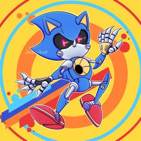 Metal Sonic Fanart by JessykatArtist on DeviantArt