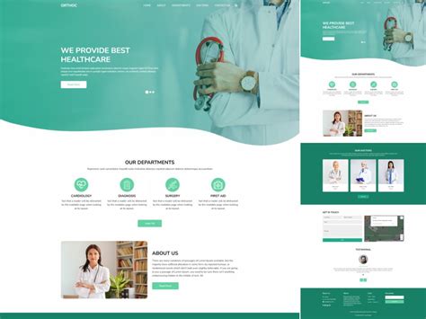 10+ Amazing Free Medical Website Templates in HTML and CSS