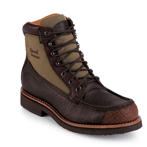 Men's Chippewa® 6" Waterproof Moc Toe Boots - 201614, Hunting Boots at ...