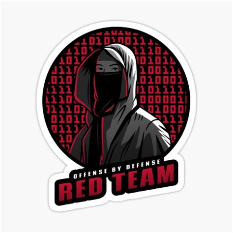 "Red Team | Hacker design" Sticker by leo-jess | Redbubble