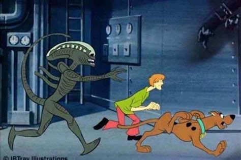 JIMSMASH ! ! !: ALIEN VS SCOOBY DOO