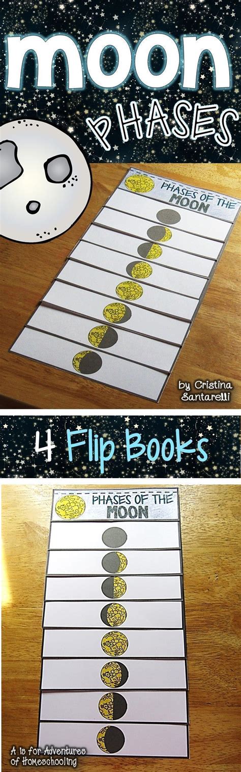 Moon phases flip book in 2020 (With images) | Moon phases, Flip book ...