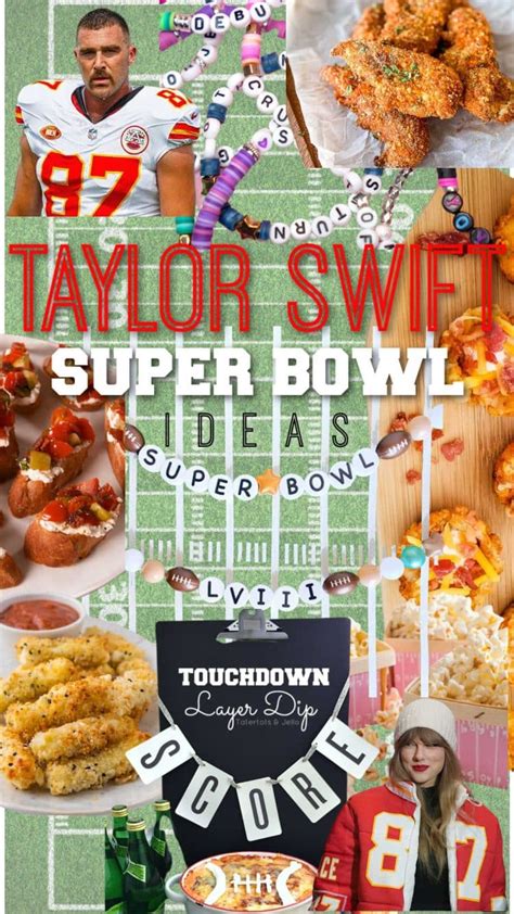 Taylor Swift Super Bowl Party Ideas - recipes, decor and more!