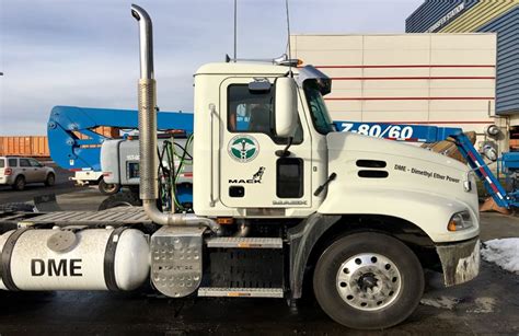 Oberon Fuels, Mack Trucks, and DSNY begin first demo of a DME-powered truck | Bioenergy ...