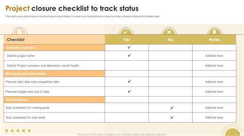 Project Closure Checklist Powerpoint Ppt Template Bundles PPT PowerPoint