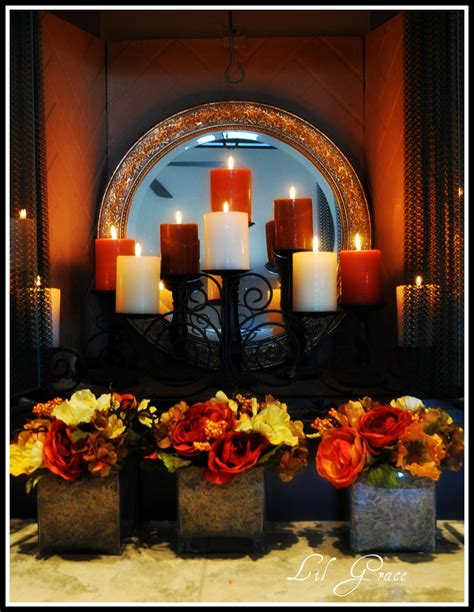 Lavender Clouds: My Fall Fireplace Decor