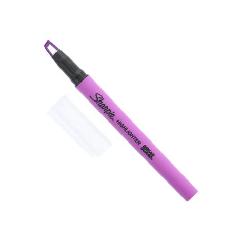 Sharpie Clear View Stick Highlighter, Fluorescent Purple - Walmart.com ...