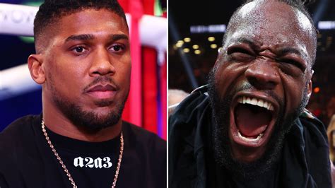 Anthony Joshua says Deontay Wilder is 'more than ready' for super-fight ...