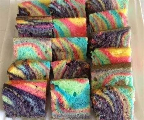 Rainbow Zebra Cake : 3 Steps (with Pictures) - Instructables