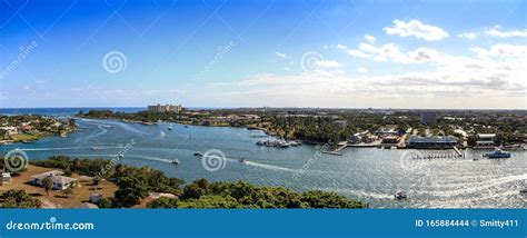 Aerial View of Loxahatchee River from the Jupiter Inlet Lighthouse Editorial Stock Image - Image ...