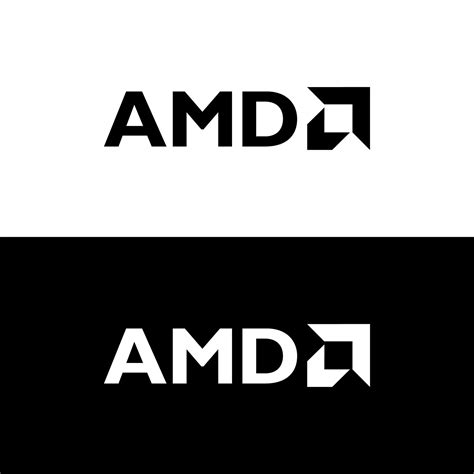 amd logo vector, amd icon free vector 19136430 Vector Art at Vecteezy