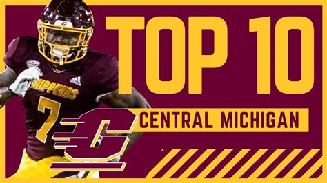 Central Michigan Chippewas TOP 10 Football Players for 2022 - YouTube